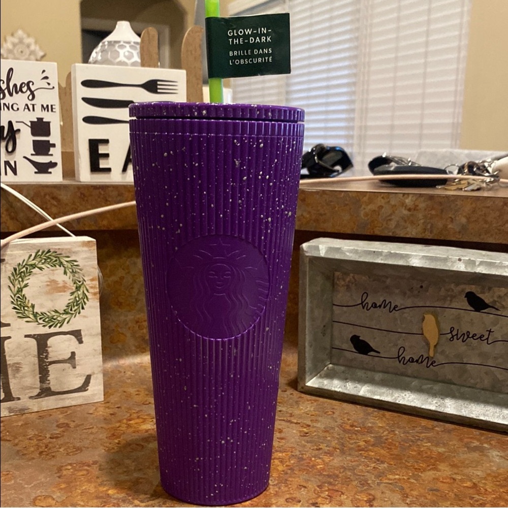 Starbucks Purple Glow-in-the-Dark Tumbler